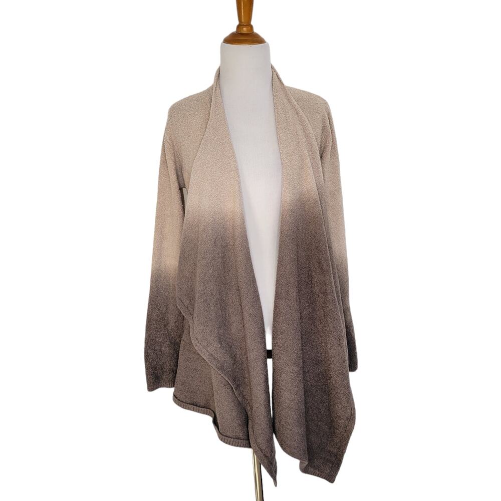 Barefoot Dreams Bamboo Chic Lite Calypso Wrap Ombre Brown 436 Women S/M
